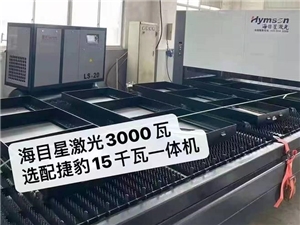 激光切割专用螺杆机案例